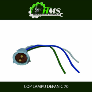 COP LAMPU DEPAN C70 - PITINGAN FITTING SOKET DOP DEPAN HONDA ASTREA / C70 / C700 / C800
