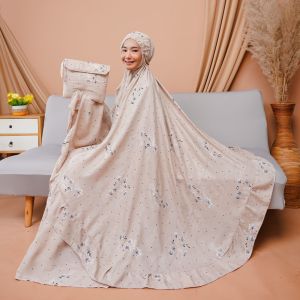 Mukena Rayon Jumbo Dewasa Adem Nyaman Lembut Mewah Cantik Kain Atasan Bawahan Salma