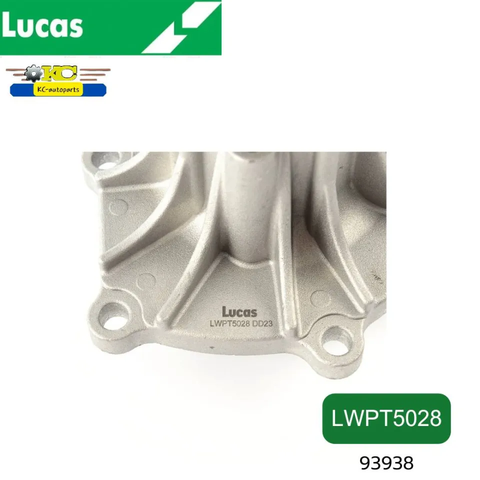 ปั๊มน้ำ ISUZU D-MAX ปี2005-2019 2.5-3.0 4JK1-4JJ1 MU-7 MU-X