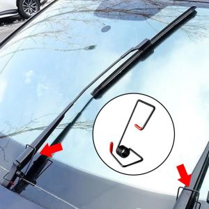2PCS/Set Car Windshield Wiper Booster Spring Repairing Tool Wiper Arm Pressure Spring Set Improved Visibility Auto Wiper Assist