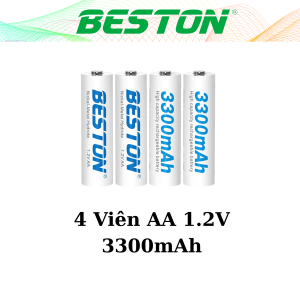 Sạc Pin AA AAA 1.2V Beston C9001 Sạc Nhanh Tự Ngắt Có Nắp Đậy An Toàn Cho Pin Micro Đồng HồĐồ Chơi