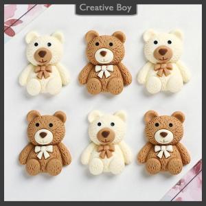 [Creative] 10 chiếc bùa chú gấu nhỏ bằng nhựa hoạt hình để tự làm phụ kiện làm trang sức
