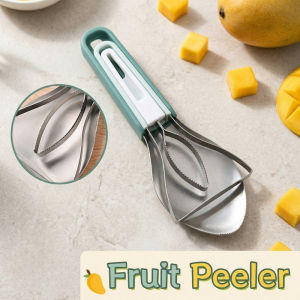 3PCS Mango Slicer Peeler 3PCS Multifunction Fruit Slicer With Micro-Serrated Stainless Steel Blade