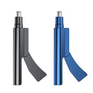 Nose Hair Trimmer for MenManual Hair Remover FreeWaterproofPainless with Double Edged Blades Nasal Clippers