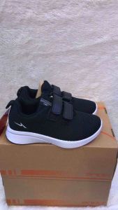 Sepatu sneaker sekolah ANDO SAGA 2warna sz 29-36(FREE KAOS KAKI)