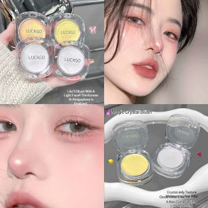 Crystal Clear Gel Blush - Natural Makeup for Students - Radiant Finish