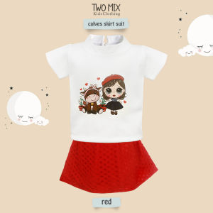 Setelan Anak Perempuan - Set Baju Anak Cewek Atasan Bawahan 1-6 tahun 4316