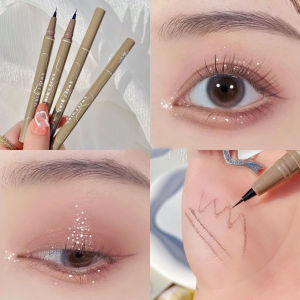 Liquid Eyeliner 0.01mm Super Slim Waterproof Quick Dry Long Lasting No Smudging Makeup