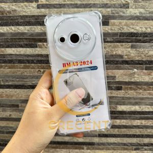Soft Case Silikon Kompatibel Untuk Redmi A3 Poco X6 5G Poco X6 Pro 5G Poco M6 Pro Redmi Note 13 4G Redmi Note 13 5G Redmi Note 13 Pro 4G Redmi Note 13 Pro 5G Redmi Note 13 Pro Plus 5G Bening Transparant Airbag Anti Crack Tebal