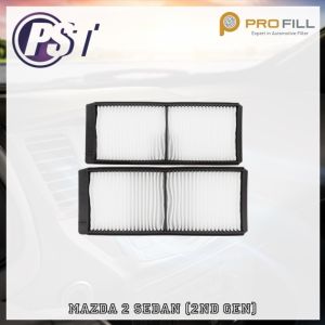 PST Cabin Filter DN20-61-J6X (CAF-2507-2) - Mazda 2 Sedan (2nd Gen) 2010-14