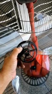 ใบพัดลม 16 นิ้ว Hatari & Mitsubishi [สินค้าเกรด AAA ใช้กับพัดลมหลายยี่ห้อ ใบหนา เหนียว ทนแข็งแรง สำหรับแกน 8 mm]