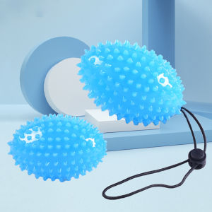 Hand Grip Exerciser Ball Pain Relief High Elasticity Multi-functional Hand Grip Strengthener with Wrist Rope for Home