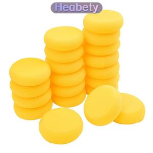 Heabety  10Pcs Trẻ Em Của Sơn Vòng Tổng Hợp Màu Nước Nghệ Sĩ Bọt Biển Cho Bức Tranh Thủ Công Gốm Vàng Vòng Bánh Miếng Bọt Biển