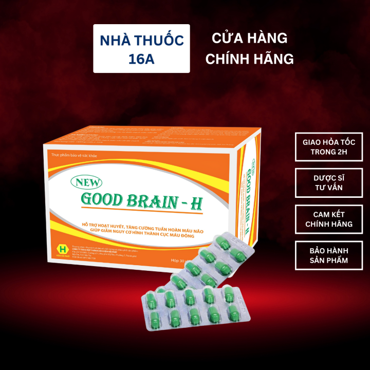 GOOD BRAIN -H - DƯỢC PHẨM HIỀN HẢI PHÁT - MIỄN PHÍ VẬN CHUYỂN - HỖ TRỢ ...