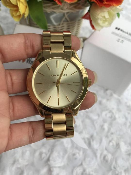 Michael Kors Runway Champagne Dial Women s Watch MK3179 with Voucher and Free Shipping Lazada PH