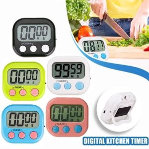 Kitchen Battery Operated Timer Digital Multipupose Timer Countdown Timer Magnetic Loud Alarm Clock