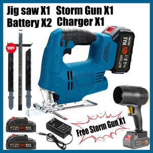 Jig saw Power Tools Original With Jig Saw Blade 750W Jigsaw Wood Handheld Cutter Jig Saw Heavy Duty
