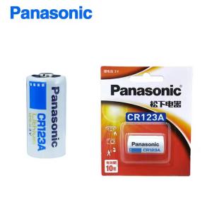Panasonic Photo Lithium battery CR123A / CR-123A / CR123 / 3 volts 3V 3v DL123A K123LA CR17345