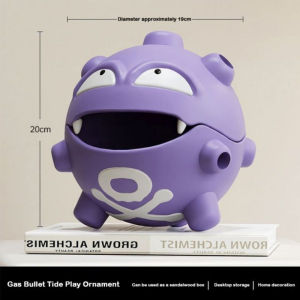 Mosquito Coil Holder Tray Cartoon Enclosed Burner Stand Heat Resistant Ash Catcher Desk Decor