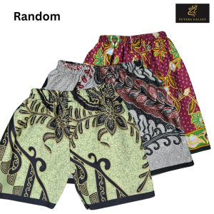 Seluar Pendek Budak Perempuan Motif Kain Batik Kids Shorts Kanak Kanak Ready Stock