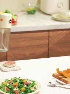 2 in 1 Oil Bottle Spray Cooking Mist Leakproof Spray Glass Bottle Oil Dispenser