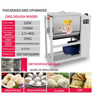 BOBI Commercial electric dough mixer 5kg/7.5kg/15kg/25kg dough mixer flour mixer automatic dough mixer bun machine 220v