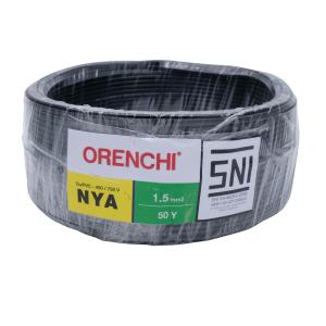 Kabel NYA Orenchi 1.5mm 50Y SNI Kabel Listrik Tunggal Tembaga 1.5mm