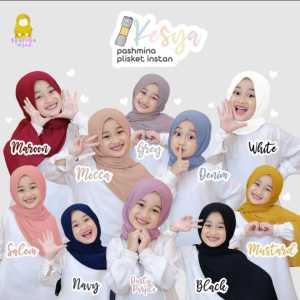 HIJAB PLISKET ANAK PEREMPUAN TERMURAH