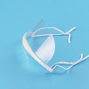 5PC Transparent Face Mask Reused Catering Mask Anti Fog Catering Food Hotel Plastic Kitchen Restaurant kitchen Mask Maintain Hygiene