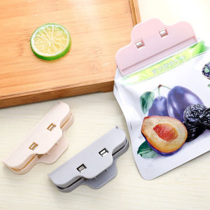 🇲🇾💖Ready Stock💖🇲🇾Plastic Snack Seal Clips Kitchen Food Sealing Clamp Fresh Keeping Sealer Strips