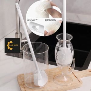 CAG SHOP1pcs [90° Foldable/No Dead Ends]Three In One Long Handled Cleaning Cup Brush