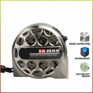 เทปวัด วัดขนาด มัลติฟังก์ชั่น เครื่องมือวัด ไม้บรรทัดเหล็ก พนักงาน ป้องกันสนิม เนื้อกันลื่น แบบพกพา