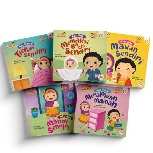Buku Anak Muslim 1 Set Seri kemandirian (5 buku)