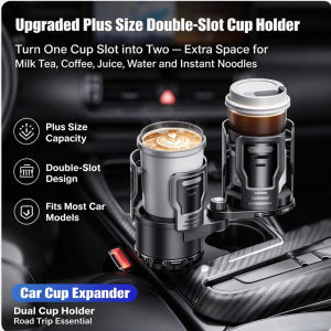 Multifunctional Car Cup Holder Universal Car Drink Holder Car Water Bottle Holder With Lock Switch Large And Small Sizes Auto Interior Accessories