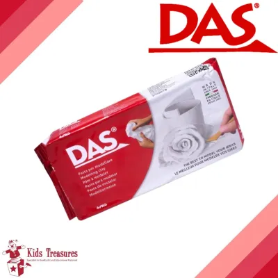 Das Air-dry Modelling Clay 1000G/1kg White Pack of 1