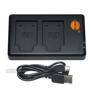 DSTE Li-40B NP-45 Li40B NP45 Replacement Battery or Charger for Fujifilm Instax Mini 90