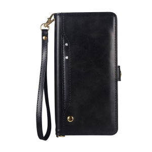 Vintage Case for Huawei Nova9 Nova 9 SE Pro Leather Flip Wallet Case Anti-Scratch Protective Cover with Mirror & Strap