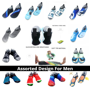 【Finedays】 Aqua shoes Water Swimming Shoes for women men Soft Light Breathable Quick Drying