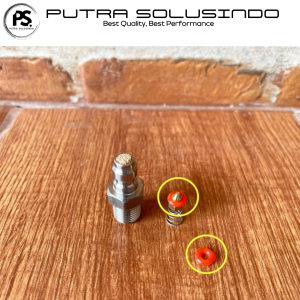 Oring Sil Seal Mini Kopler Satuan - Oring Micro Coupler Bahan PU Merah Shore90