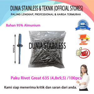 Paku Rivet ripet 635 4.8x9.5mm eceran