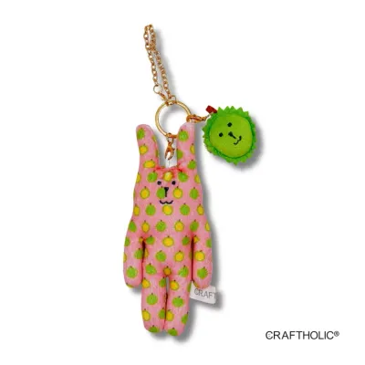 Crafttholic Singapore Icons Plush Keychain