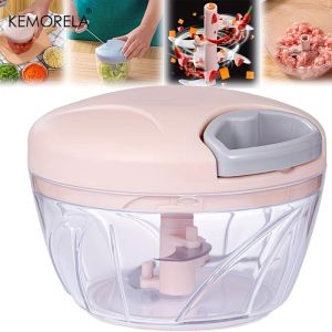 Crusher Vegetable Onion Cutter Kitchen Cooking Accessories 500/900ML Manual Meat Mincer Garlic Chopper Rotate GarlicPress2026