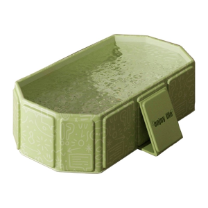 อ่างอาบน้ําเด็กแบบปรับได้หนาอ่างอาบน้ําพับได้ขนาดใหญ่สําหรับชั่วโมงอาบน้ําที่ปลอดภัยและเพลิดเพลินไปกับสําหรับเด็กชายและเด็กหญิง