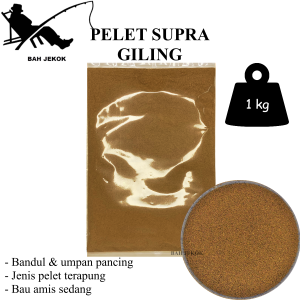 Bandul Umpan Casting Supra ZT Halus Galatama Tebar Apung Jitu Kolam & Laut Gacor (1kg)