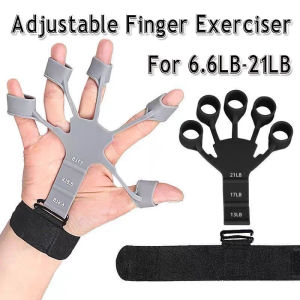 Finger Stretcher Gripper Finger Exerciser Flexion and Extension Trainer 6 Resistant Levels Recovery Physical Tools Hand Strengthener