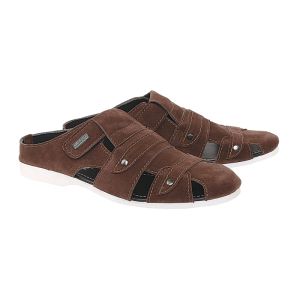 [FREE GIFT] Catenzo - Sepatu Bustong Pria Terlaris ROS 011 - Sintetis - Warna Cokelat - Ukuran 38-43 - Berat 500 Gram - Brand Original - Best Seller (RAINDOZ FOOTWEAR)