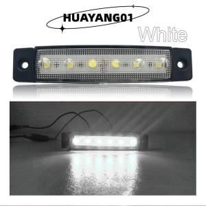HUAYANG01 [2023 new HOT FASHION] 1 cái xe tải Trailer Side Marker chỉ số giải phóng mặt bằng ánh sáng phanh xe phía sau nổi bật đuôi ánh sáng 6LED 12V 24V cảnh báo đèn tín hiệu