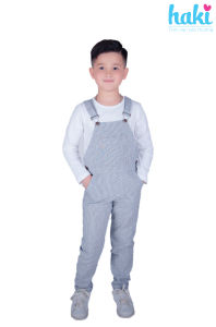 Quần yếm cho bé trai bé gái HAKI quần yếm chất liệu Linen cao cấp cho bé 10-26kg hàng chính hãng xuất khẩu HK040 qu