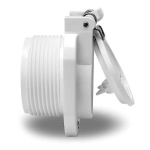 Leak Resistant Pool Vacuum Hose Adapter General Fit For Secure Wall Attachment