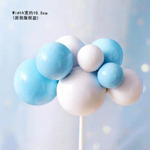 Topper Balon Bentuk Awan - Topper Kue Ulangtahun - Acc Cake TOP003